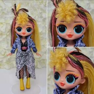 🎀 MGA LOL Surprise REMIX OMG Fashion Doll POP BB Crimped Hair 80s Style